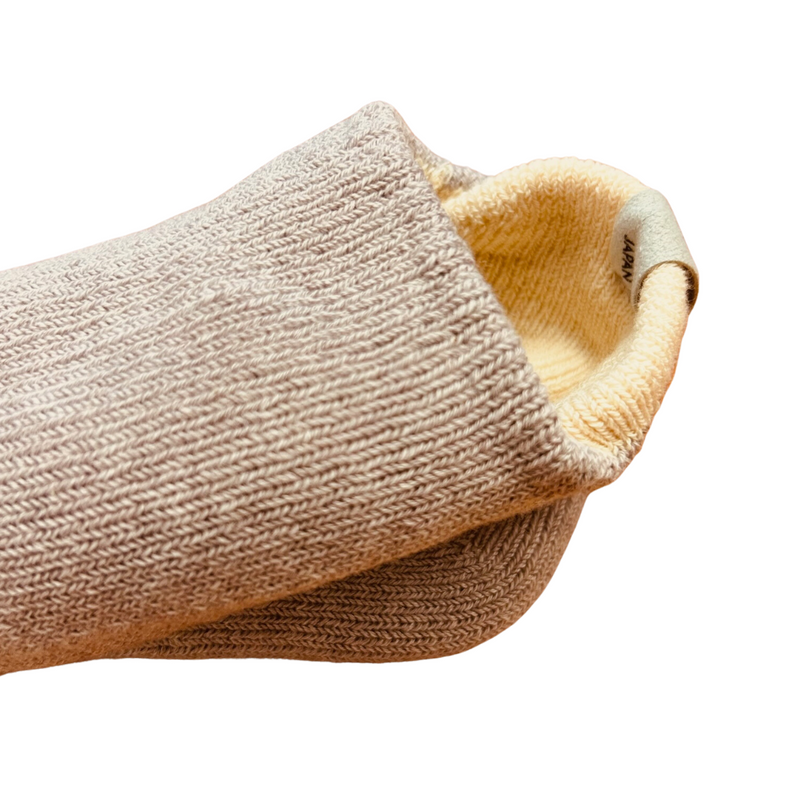 Organic Cotton Natural Dyes 3D Reversible Socks | Size M | 4 Colors - CHERRYSTONEstyle