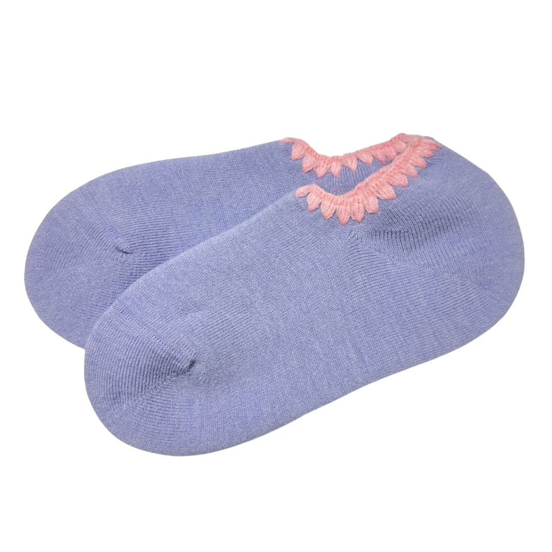 Handcrafted Wool Slipper Socks Medium - CHERRYSTONEstyle