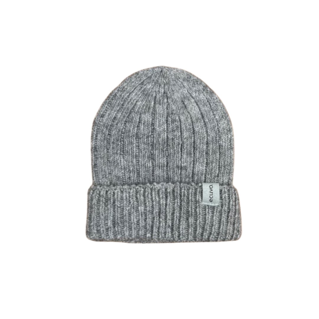 Brands We 🧡| Matching Family Beanies Set Recycled Wool-Blend Knit Beanie | UNISEX | Adult and Kids Size Set | Charcoal Gray - CHERRYSTONEstyle