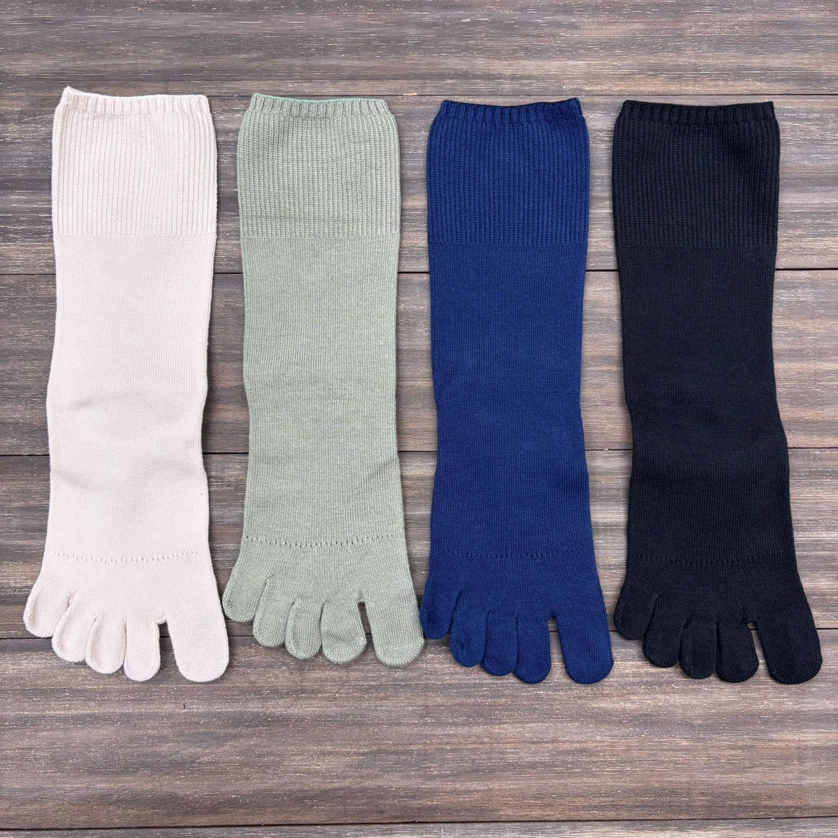 Organic cotton 5-toe socks