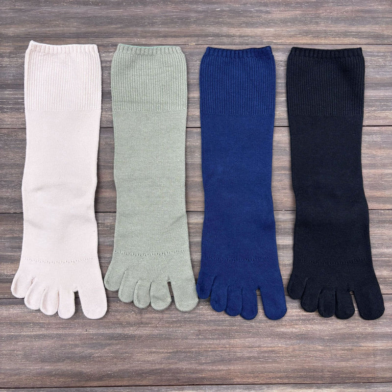 Organic cotton 5-toe socks