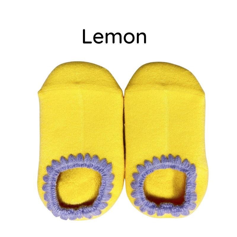 FOR KIDS | CHERRYSTONE® Slipper Socks | Candy Color with Grips | 2T-4T | 8 Colors - CHERRYSTONEstyle