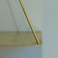 Wall Brass Shelf | Globe, Cube, or Triangle - CHERRYSTONEstyle