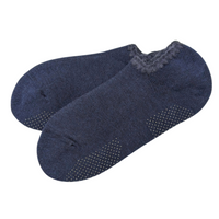 Handcrafted Wool Slipper Socks | With Grips | Large - CHERRYSTONEstyle