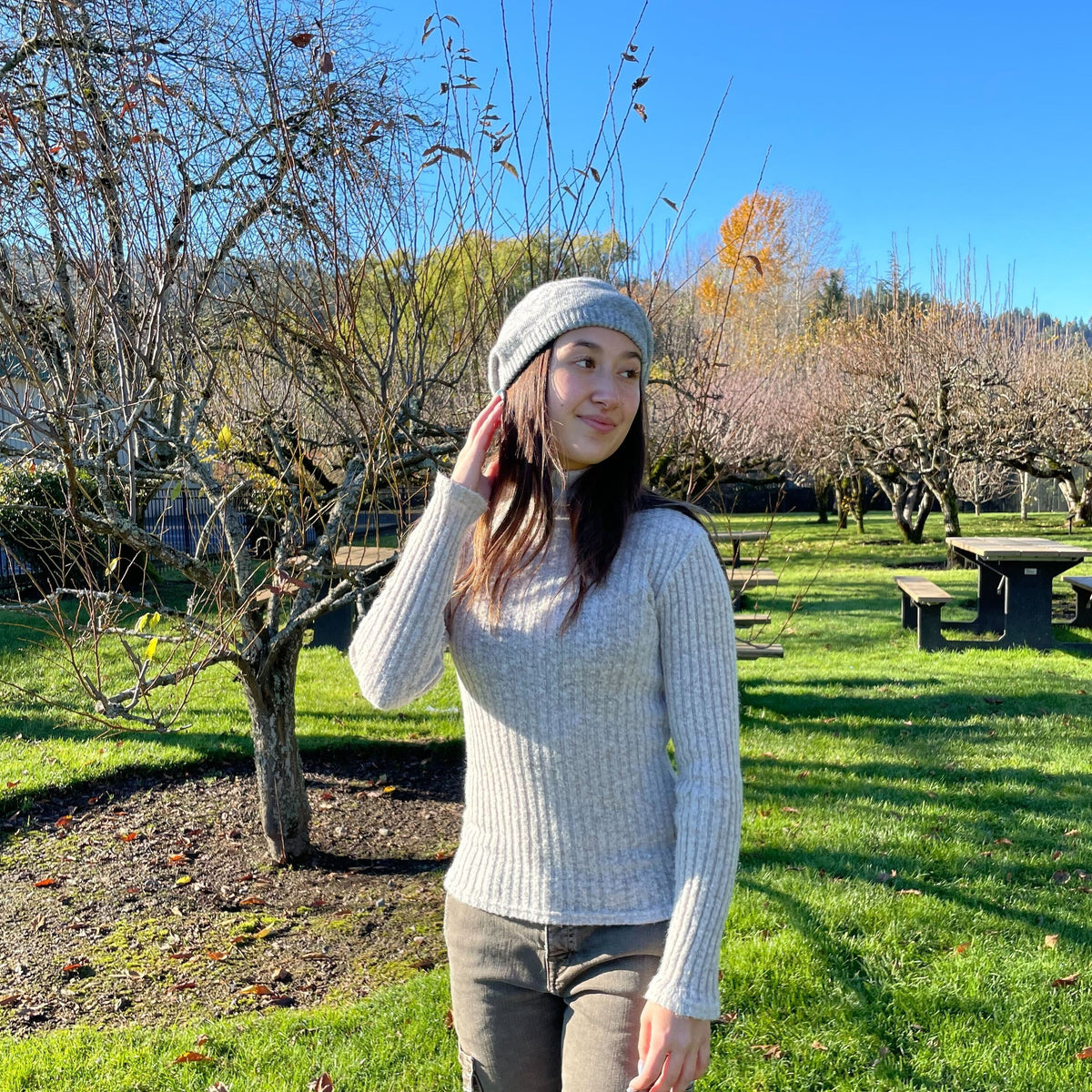 Brands We 🧡| Mammy and Me Beret Matching Set Recycled Wool-Blend Knit Beret | Adult and Kids Size Set | 3 Colors - CHERRYSTONEstyle
