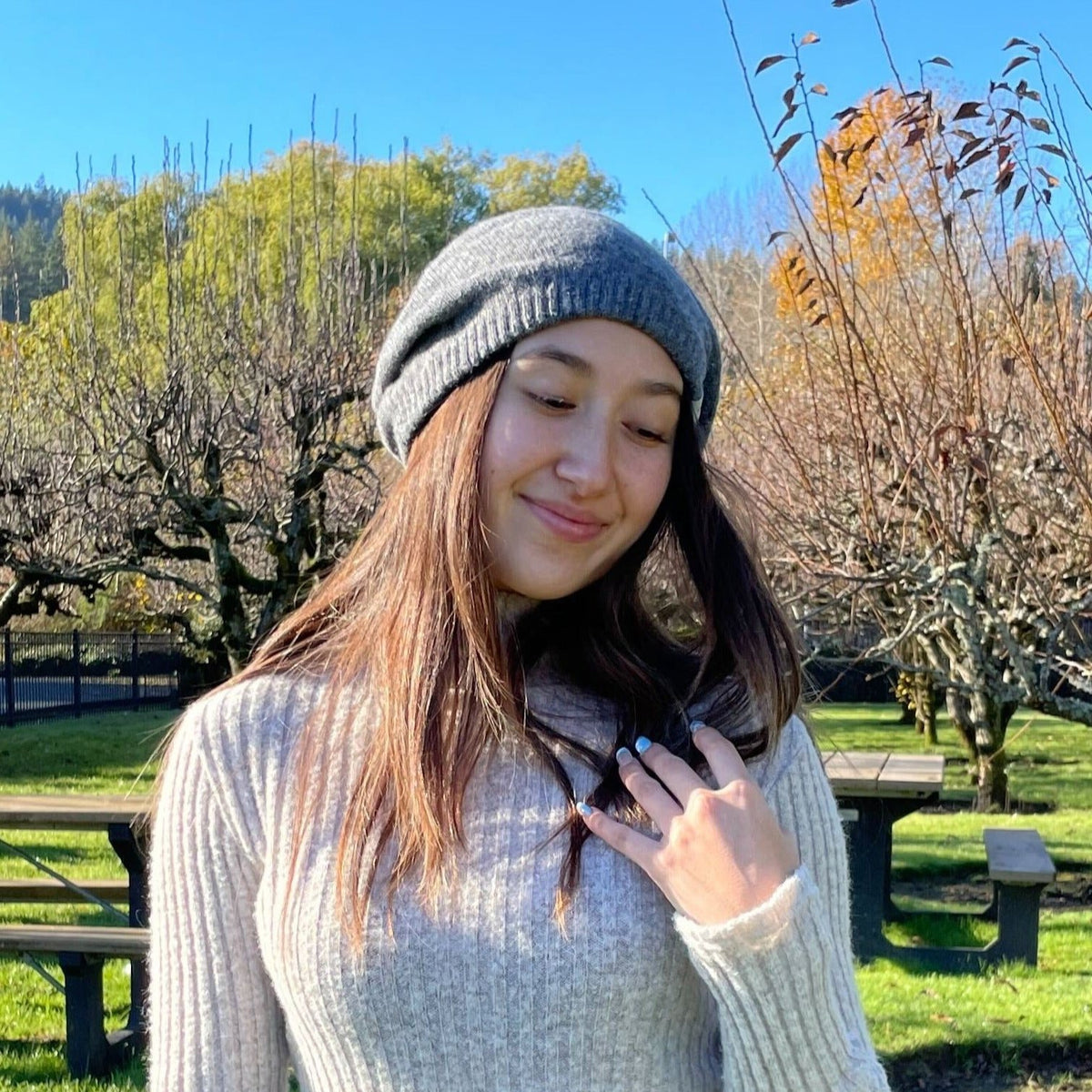 Brands We 🧡| Recycled Wool-Blend Knit Beret | UNISEX | 3 Colors - CHERRYSTONEstyle