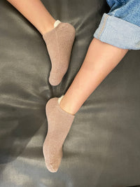 Organic Cotton Blend Reversible 3D Socks Medium - CHERRYSTONEstyle