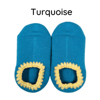 Handcrafted Kids Slipper Socks | With Grips | Kids 2T-4T - CHERRYSTONEstyle