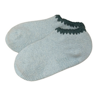 Handcrafted Angora Slipper Socks | With Grips | Medium - CHERRYSTONEstyle