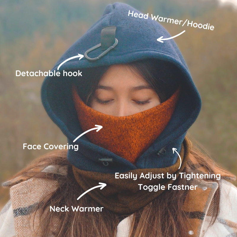 Hood Warmer Balaclava Ski Mask | UNISEX | 5 Colors - CHERRYSTONEstyle