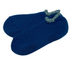 Picot Trim Thermal Wool Blend Slipper Socks with Grips | Size Large | 4 Colors - CHERRYSTONEstyle