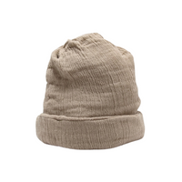 3-Way Versatile Cotton Beanie.Made from 100% breathable cotton gauze, featuring a soft and lightweight design. This beanie can be transformed into a neck warmer, face mask, turban, or headband.
CHERRYSTONEstyle