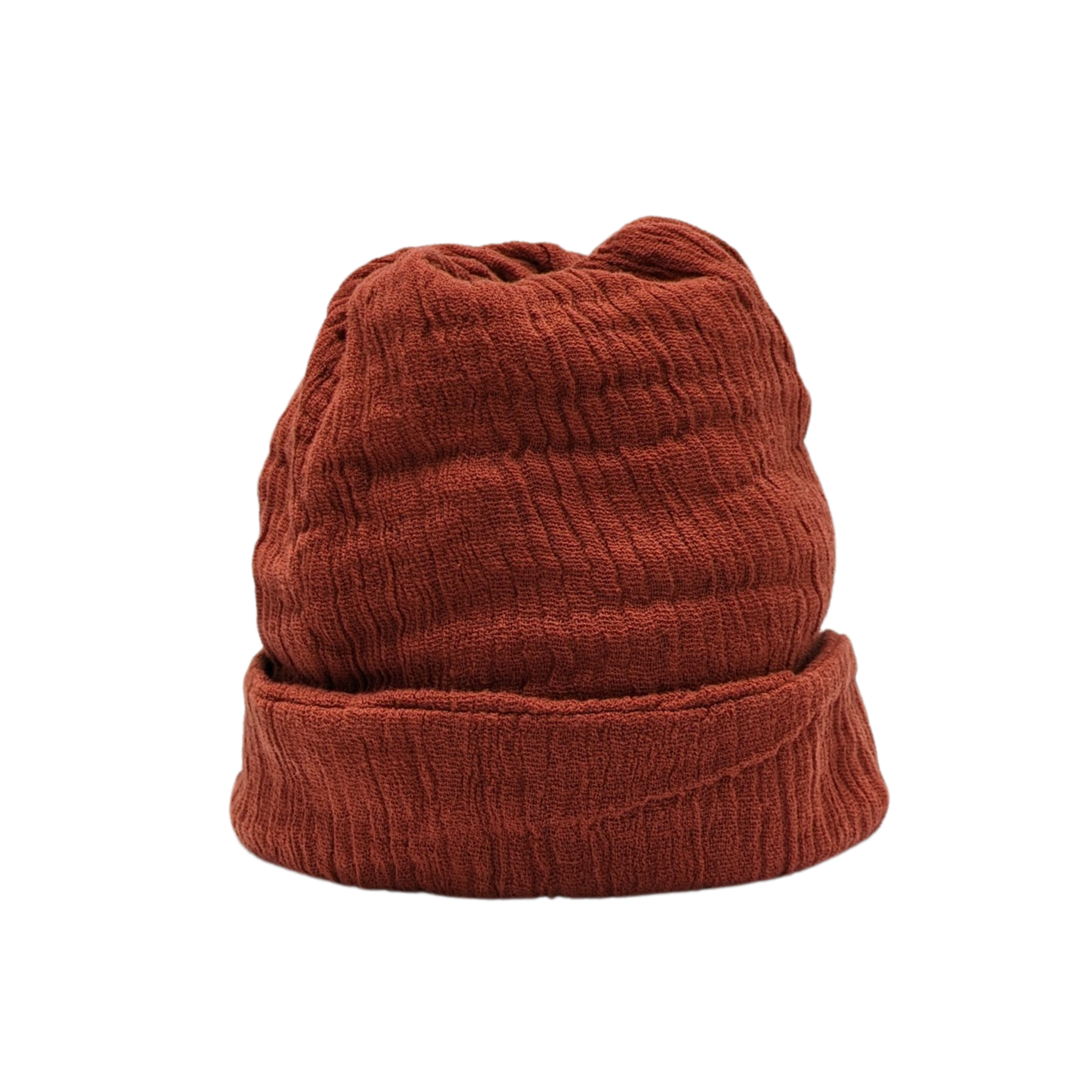 3-Way Versatile Cotton Beanie.Made from 100% breathable cotton gauze, featuring a soft and lightweight design. This beanie can be transformed into a neck warmer, face mask, turban, or headband.
CHERRYSTONEstyle