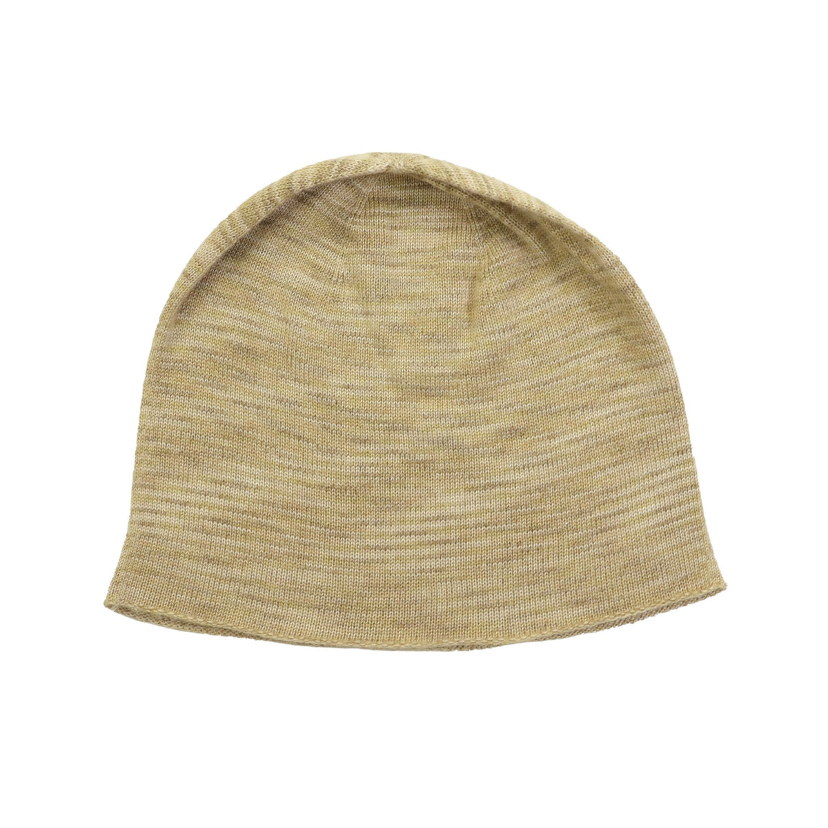 100% Silk Beanie Beige