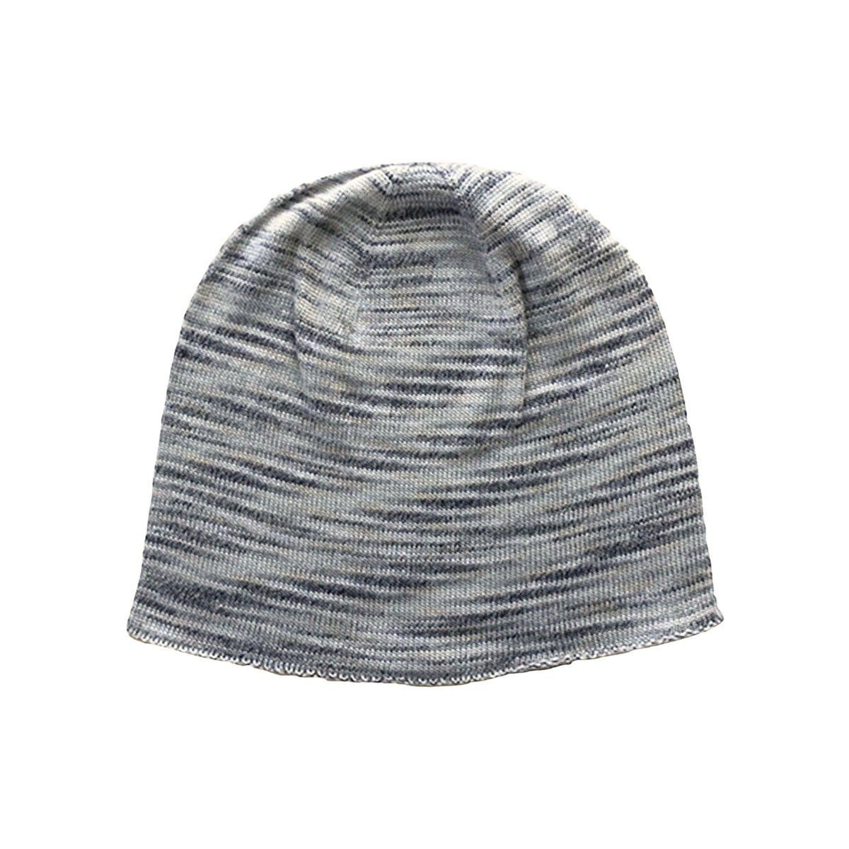 100% Silk Beanie Gray