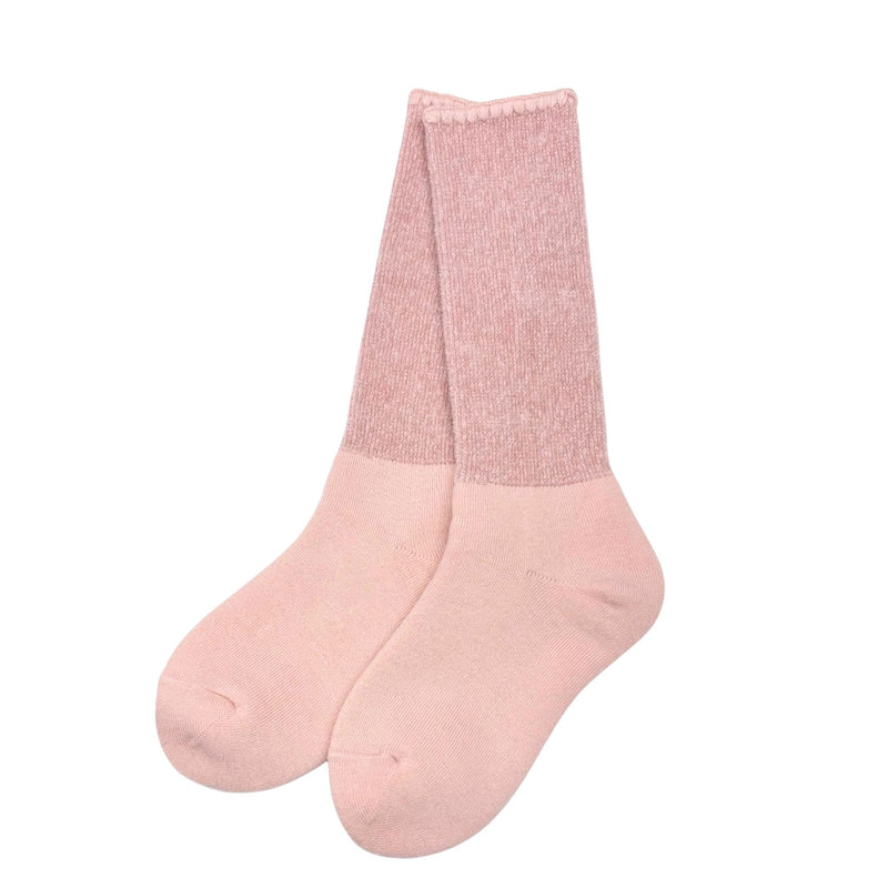 Cozy handcrafted wool knee-high socks featuring plush cushioning and refined embroidery. CHERRYSTONEstyle