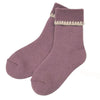 Slipper Cuff Socks With Grips, warm & cozy, luxurious merino wool, perfect gifts and great companions for travels, Handmade, CHERRYSTONEstyle