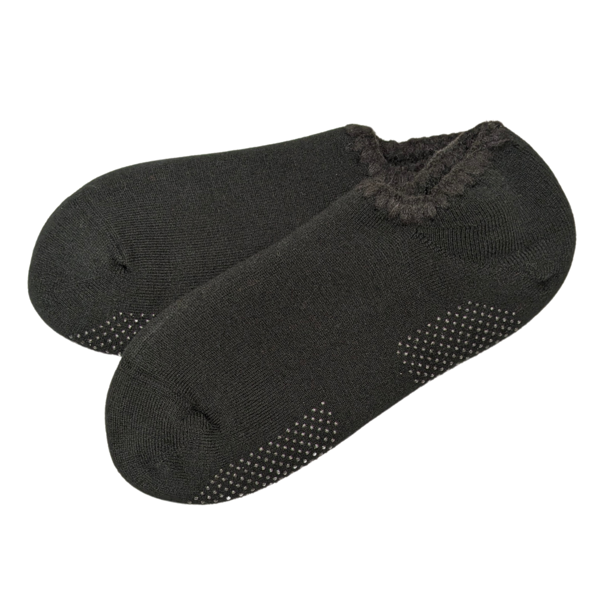 Handcrafted Wool Slipper Socks | With Grips | Large | warm & cozy, luxurious merino wool, perfect gifts and great companions for travels. CHERRYSTONEstyle