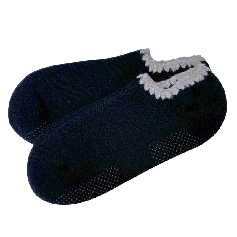 Handcrafted Wool Slipper Socks | Large. Warm & cozy, luxurious merino wool, perfect gifts and great companions for travels. CHERRYSTONEstyle