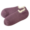 Handcrafted Wool Slipper Socks | Large. Warm & cozy, luxurious merino wool, perfect gifts and great companions for travels. CHERRYSTONEstyle