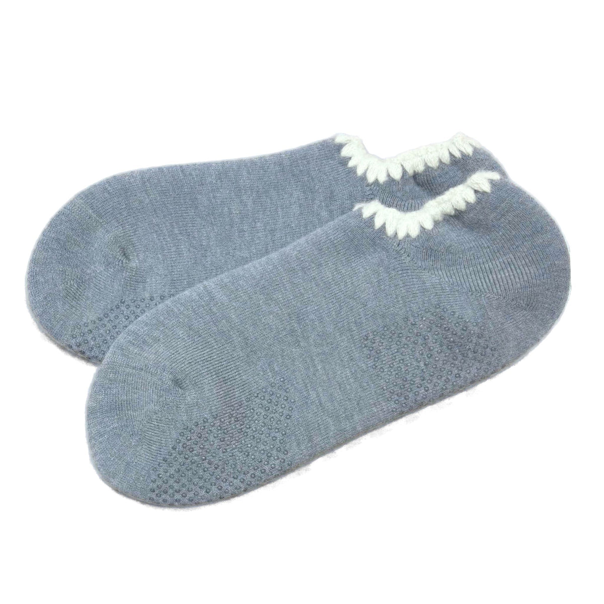 Handcrafted Wool Slipper Socks—Modern Calm Colors—Grips. Warm & cozy, luxurious merino wool, perfect gifts and great companions for travels. 