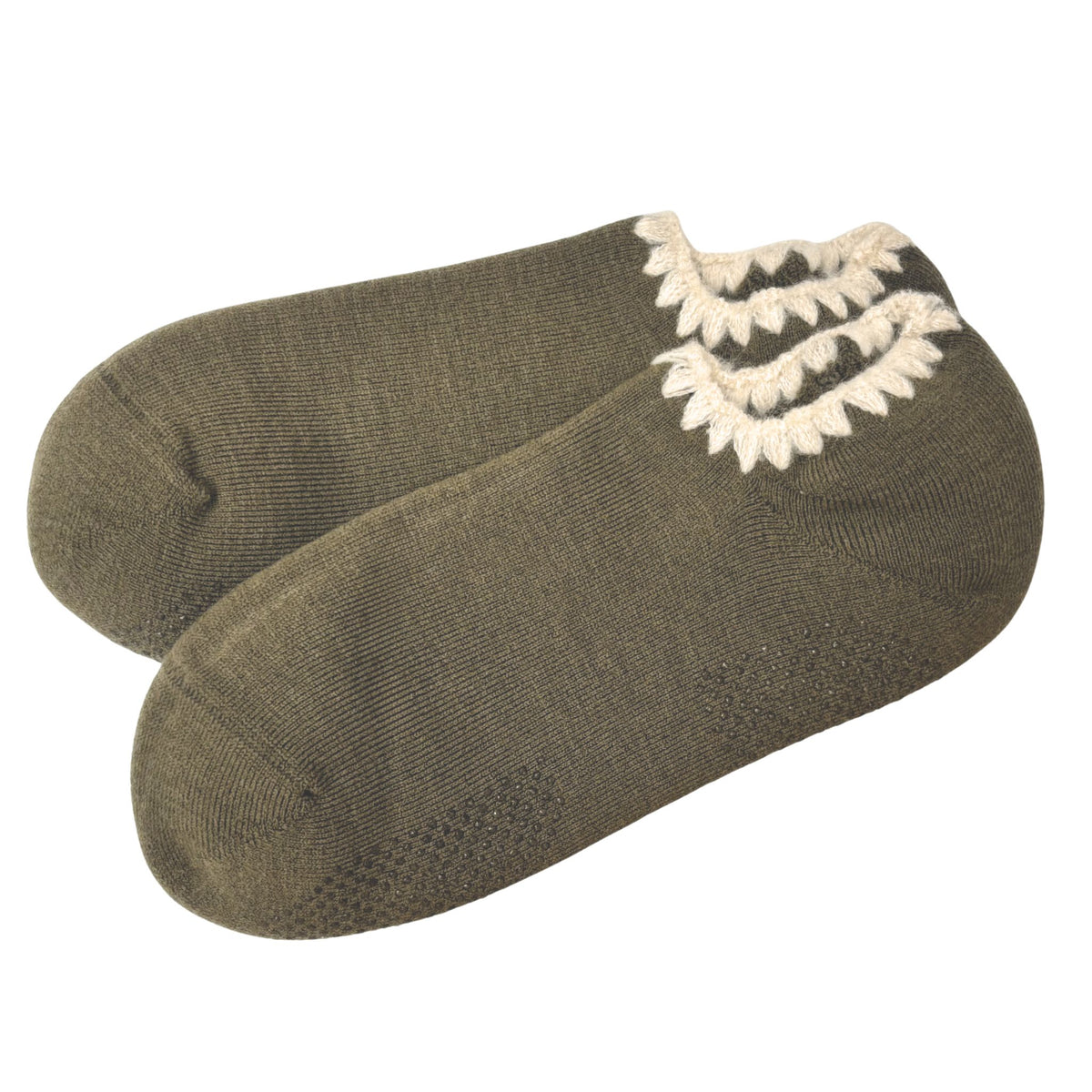 Handcrafted Wool Slipper Socks | Large. Warm & cozy, luxurious merino wool, perfect gifts and great companions for travels. CHERRYSTONEstyle