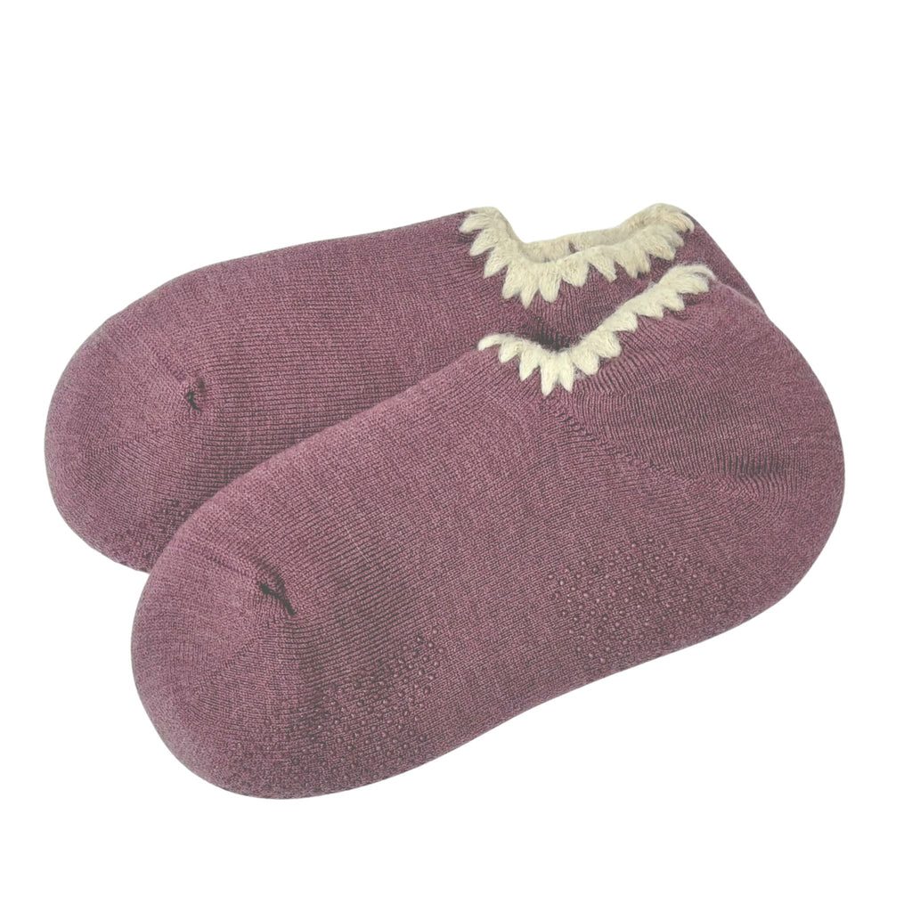 Handcrafted Wool Slipper Socks | Modern Earth Color | Grips | M and L ...