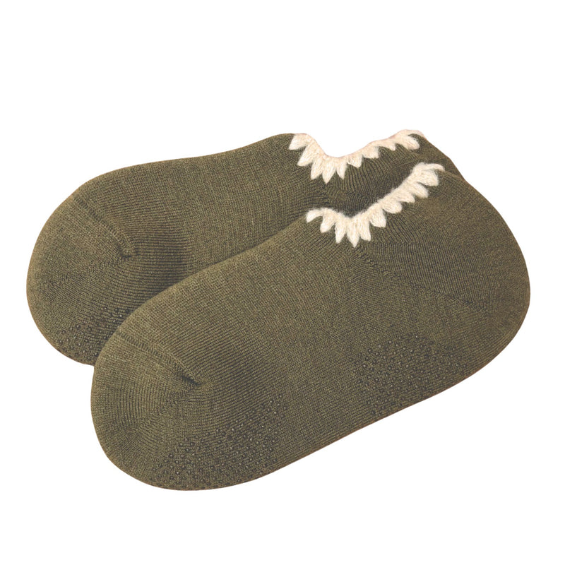 Handcrafted Wool Slipper Socks | Medium. Warm & cozy, luxurious merino wool, perfect gifts and great companions for travels. CHERRYSTONEstyle