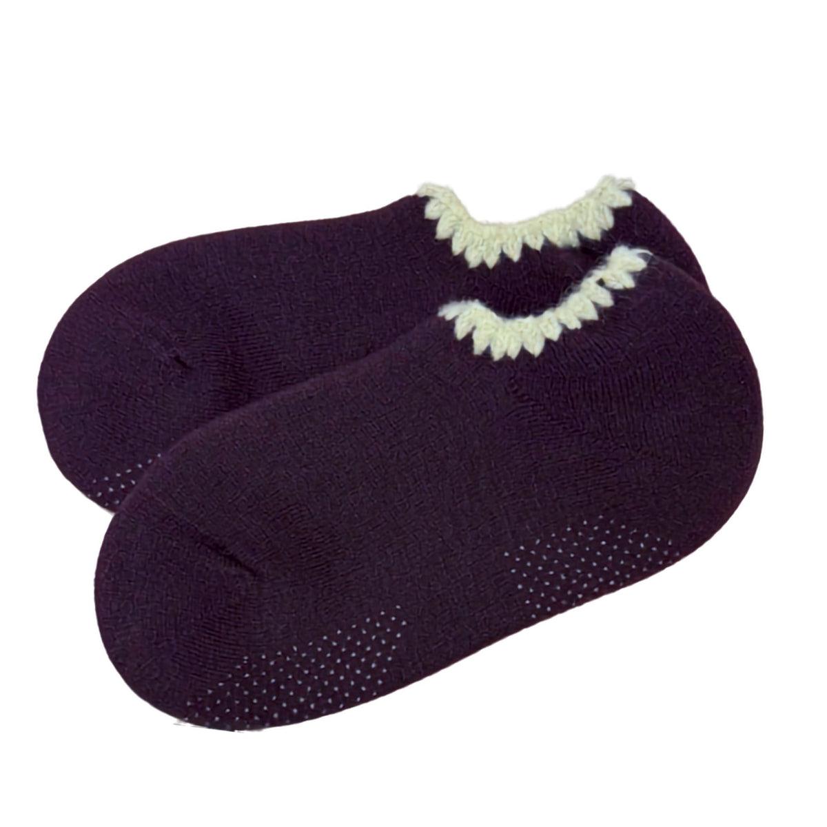 Handcrafted Wool Slipper Socks—Modern Calm Colors—Grips. Warm & cozy, luxurious merino wool, perfect gifts and great companions for travels.