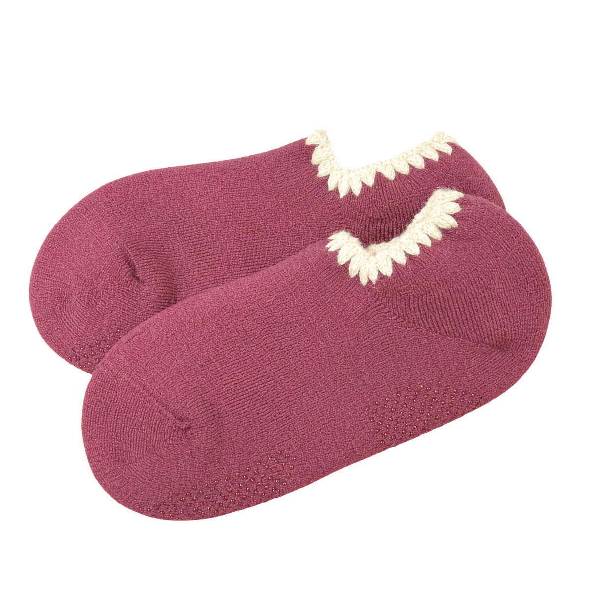 Handcrafted Wool Slipper Socks—Modern Calm Colors—Grips. Warm & cozy, luxurious merino wool, perfect gifts and great companions for travels. 
