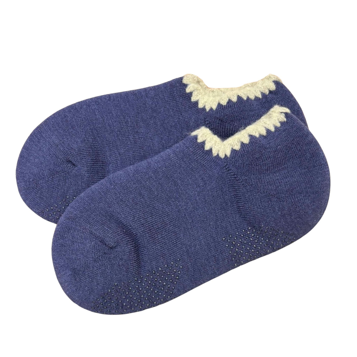 Handcrafted Wool Slipper Socks—Modern Calm Colors—Grips. Warm & cozy, luxurious merino wool, perfect gifts and great companions for travels.