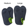 Limited Edition | Handcrafted Wool Slipper Socks | With Grips | Medium and Large | Midnight Blue. Warm & cozy, luxurious merino wool, perfect gifts and great companions for travels. CHERRYSTONEstyle