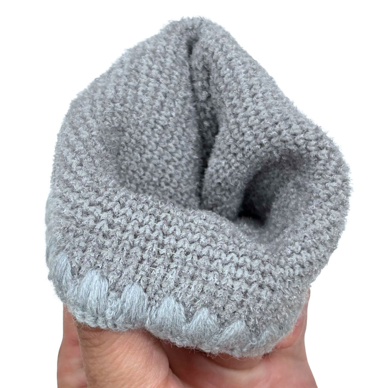 Cozy handcrafted wool knee-high socks featuring plush cushioning and refined embroidery. CHERRYSTONEstyle