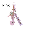 Snap Leather Flower Charm | Bag Flower Charm | Purse Charm | Keychain | Handmade | Solid Color | 9 Colors - Hand crafted, high-quality glove leather cut into colorful flowers. Easy to attach and remove with a snap button to your favorite bag. CHERRYSTONEstyle