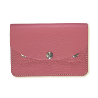 Compact Wallet / Glove Leather / 5 Colors- Scratch-resistant, this compact wallet combines durability with elegance, ideal for everyday use. Simple yet charming, it’s a stylish, versatile choice for longevity　CHERRYSTONEstyle