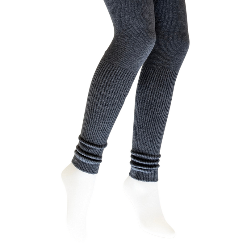 Thermal Lounge Compression Leggings | Charcoal - CHERRYSTONEstyle