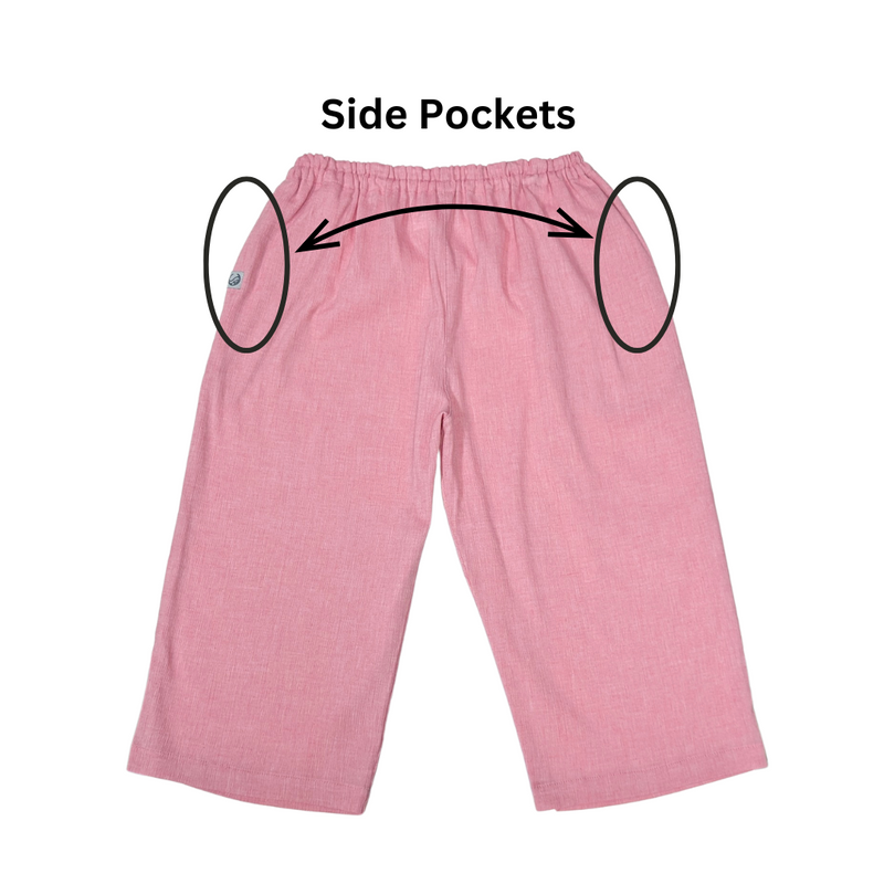 Our Cool, Stretchy, Comfy Lounge Pants made from 100% cotton. Crafted with traditional Japanese woven fabric, they’re cool, breathable, and sweat-absorbing, with a dry-touch texture that keeps them from sticking to the skin. Includes pockets on both sides and adjustable waist with inner elastic. Travel-friendly, folds compactly.
CHERRYSTONEstyle