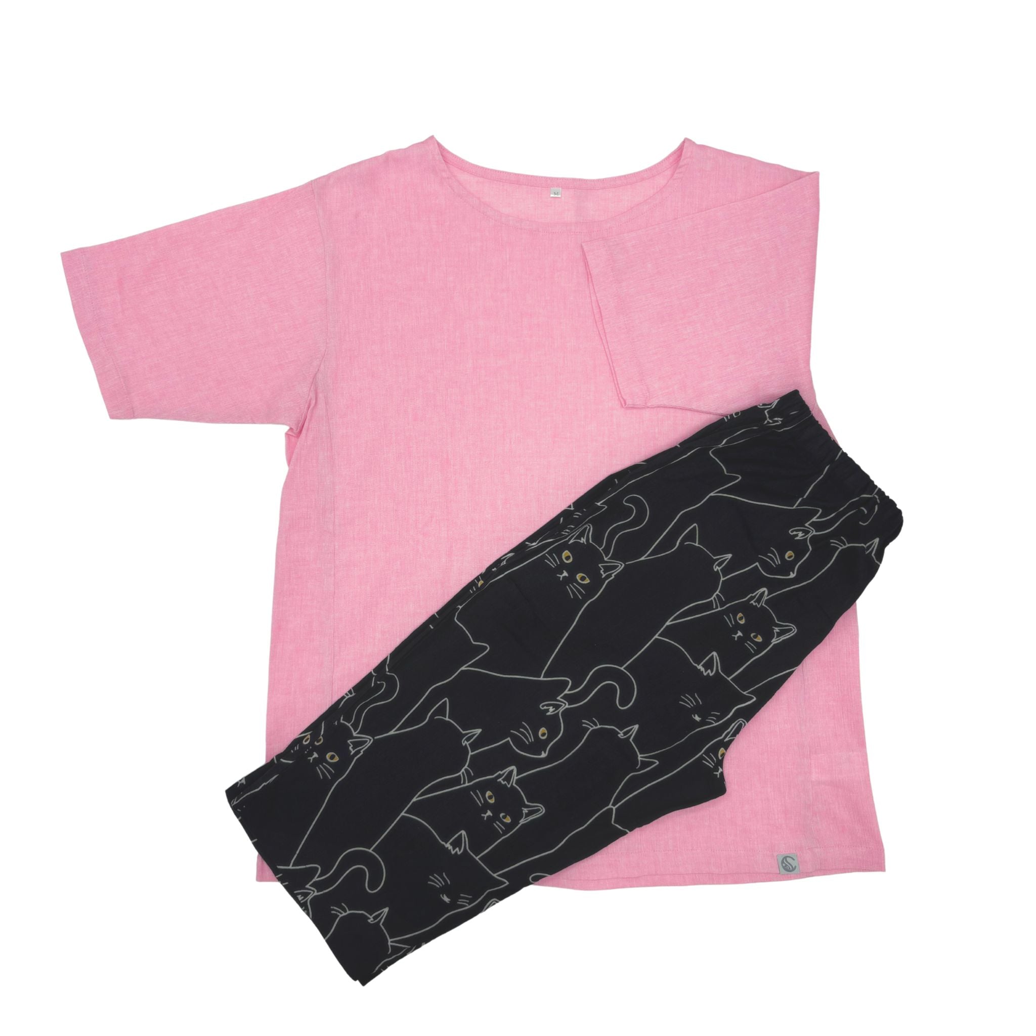 ★hug your skin★ Ornament Print Top Grayish Pink Quacker Factory Fancy Fauna Sequin Ruched Sleeve Top - QVC.com
