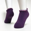 SPECIAL DEAL! 2 PAIRS | Thermal Wool Blend Slipper Socks with Grips | Size Medium | Picot Trim | 4 Colors - CHERRYSTONEstyle