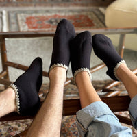 Handcrafted Wool Slipper Socks | Medium. Warm & cozy, luxurious merino wool, perfect gifts and great companions for travels. CHERRYSTONEstyle