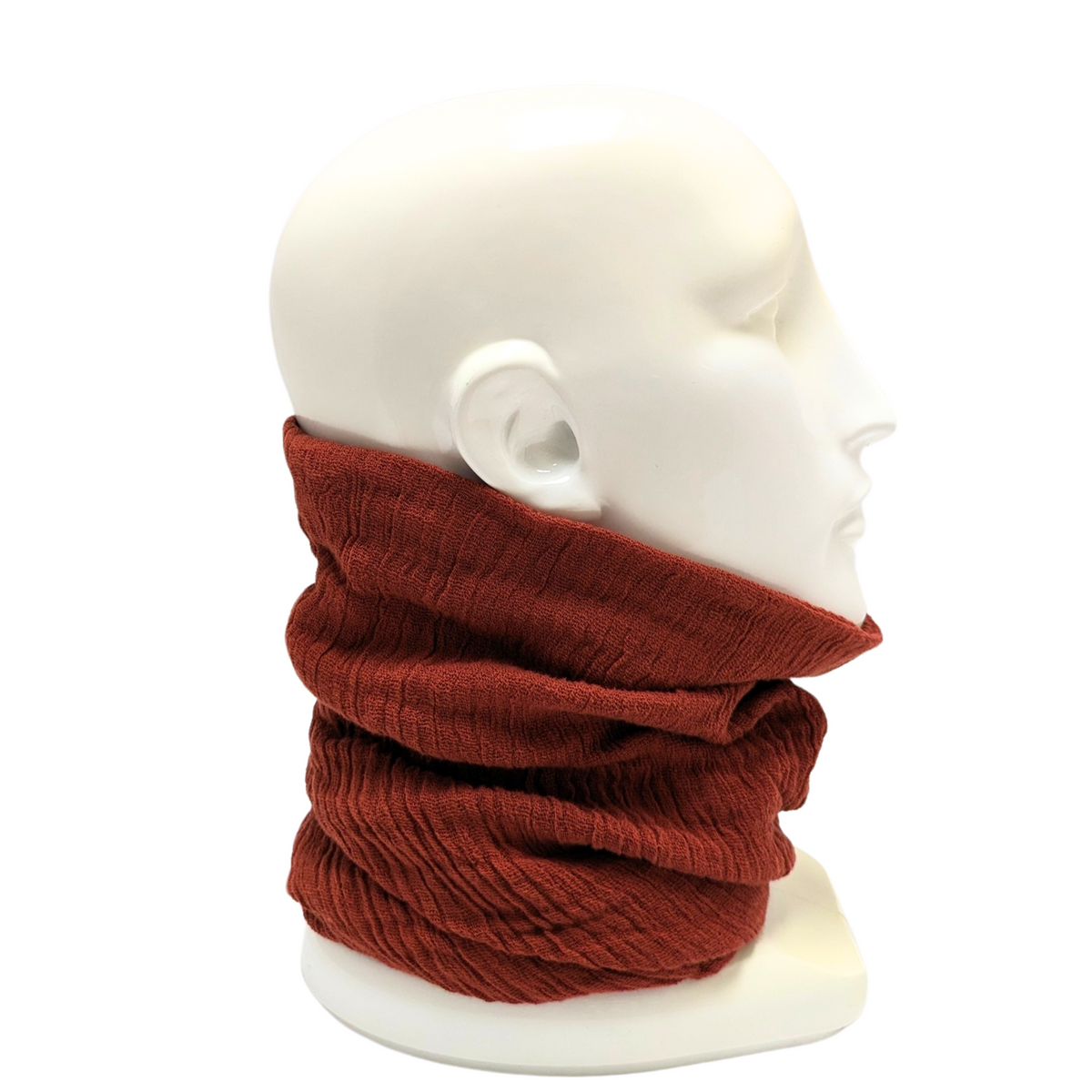 3-Way Versatile Cotton Beanie. Made from 100% breathable cotton gauze, featuring a soft and lightweight design. This beanie can be transformed into a neck warmer, face mask, turban, or headband.
CHERRYSTONEstyle