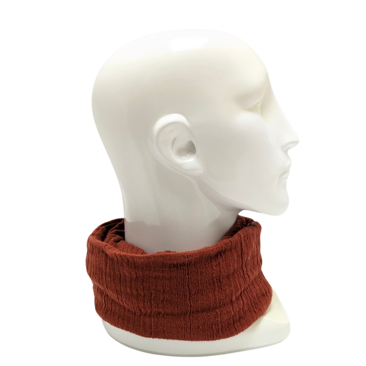 3-Way Versatile Cotton Beanie. Made from 100% breathable cotton gauze, featuring a soft and lightweight design. This beanie can be transformed into a neck warmer, face mask, turban, or headband.
CHERRYSTONEstyle