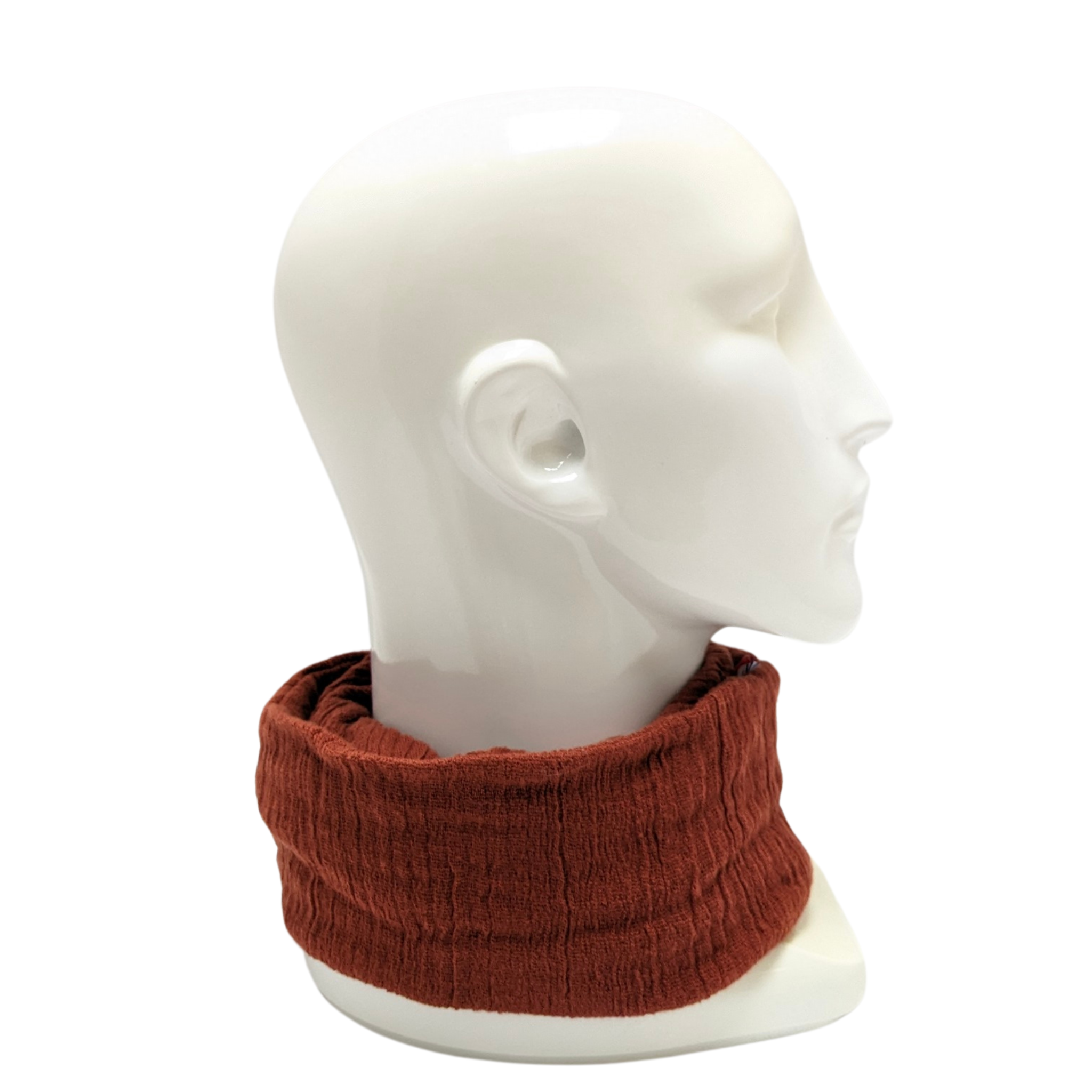 3-Way Versatile Cotton Beanie.Made from 100% breathable cotton gauze, featuring a soft and lightweight design. This beanie can be transformed into a neck warmer, face mask, turban, or headband.
CHERRYSTONEstyle