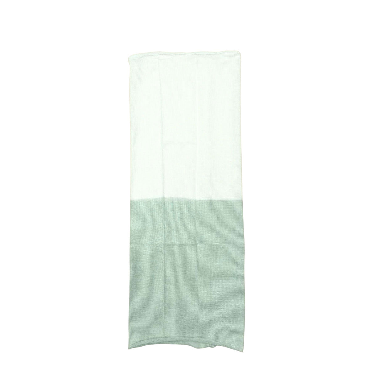 100% Silk Neck Warmer Light Green