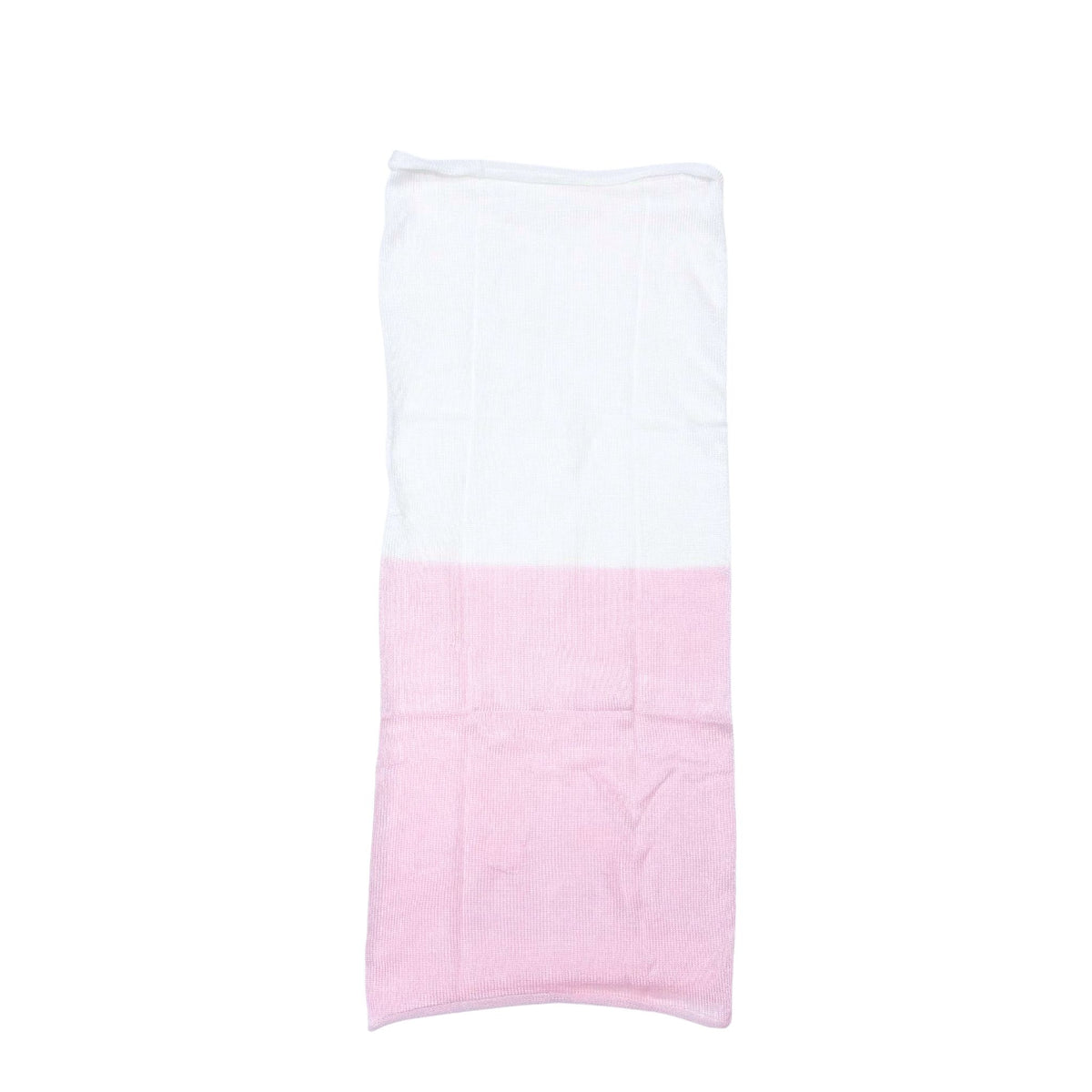 100% Silk Neck Warmer Light Pink 