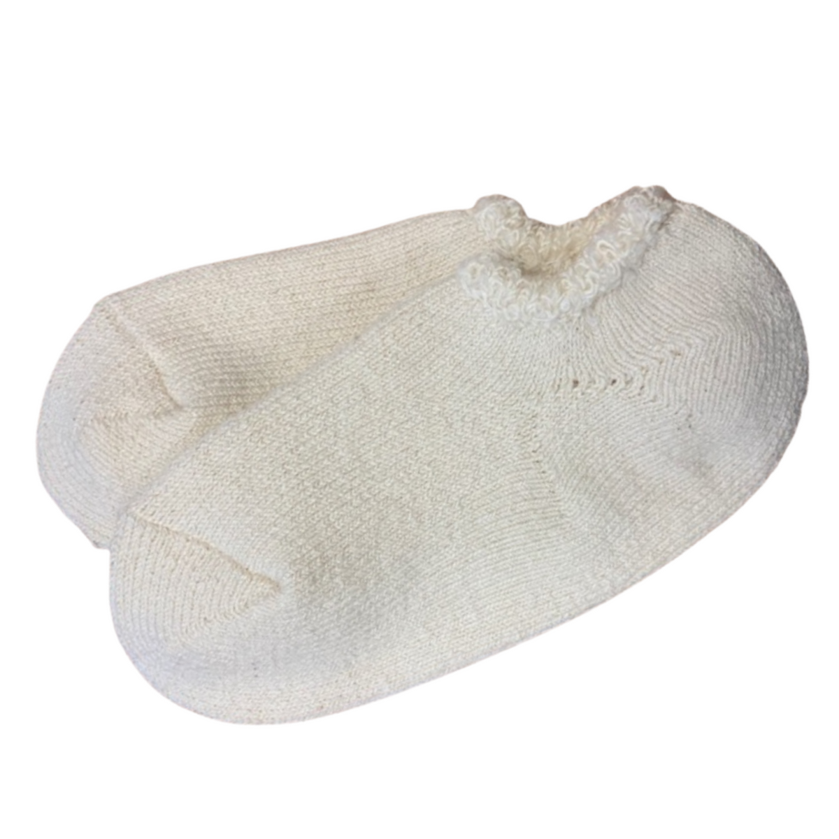 Airy Grace Organic Cotton Slipper Socks with Fuzzy Trim. Moisture-absorbing and heat-retaining properties. Undyed in a natural color, featuring a cozy, double-knit ribbed design for warmth and comfort without pre-shrink treatment.
CHERRYSTONEstyle