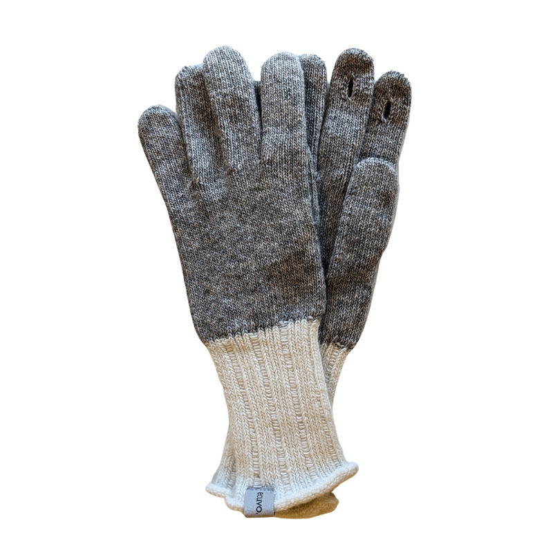 Recycled Wool Fiber Blend Gloves | Size M | 2 Colors - CHERRYSTONEstyle