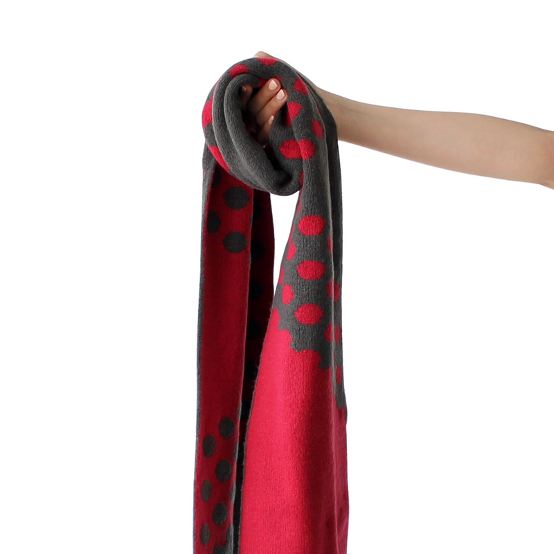 Thermal Self-Heating Reversible Dots Scarf