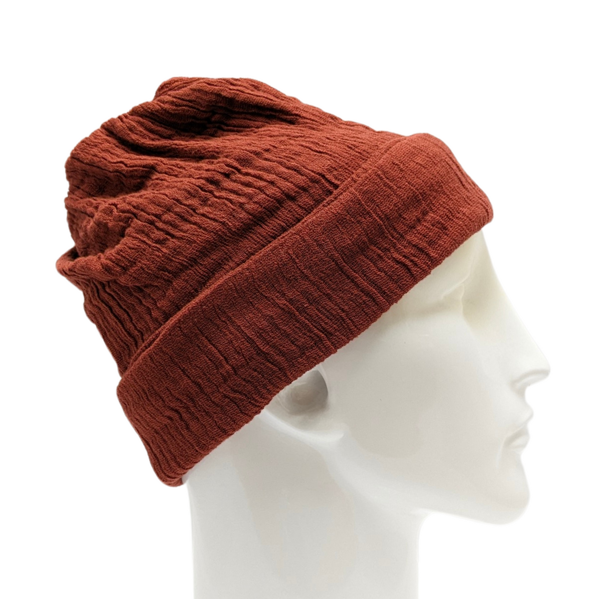 3-Way Versatile Cotton Beanie. Made from 100% breathable cotton gauze, featuring a soft and lightweight design. This beanie can be transformed into a neck warmer, face mask, turban, or headband.
CHERRYSTONEstyle