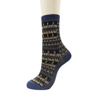 Nordic Jacquard Crew. Nordic Jacquard patterned socks are made from a cozy wool blend. These versatile, soft-textured socks are ideal for both office and casual wear, offering a stylish touch and comfortable fit for any occasion. CHERRYSTONEstyle